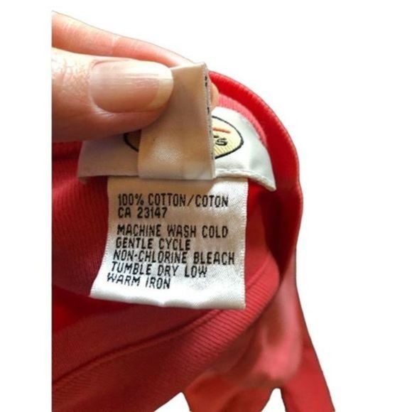 Vintage Talbots V-neck Front & Back 3/4 Sleeve Shirt Size M - Picture 6 of 6